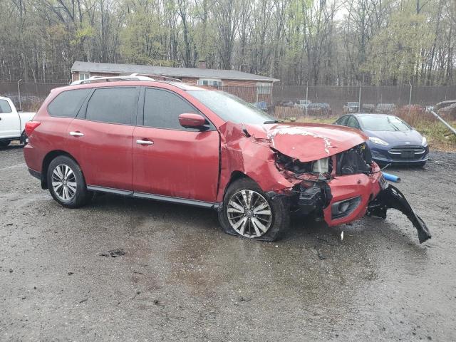  NISSAN PATHFINDER 2017 Red