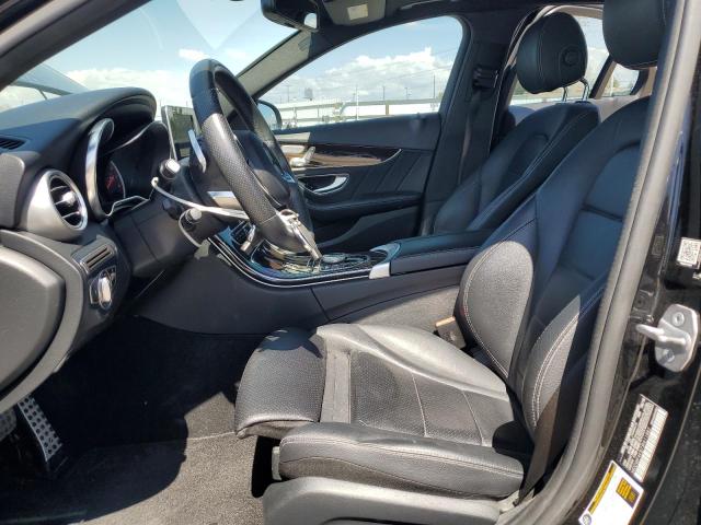  MERCEDES-BENZ C-CLASS 2018 Чорний
