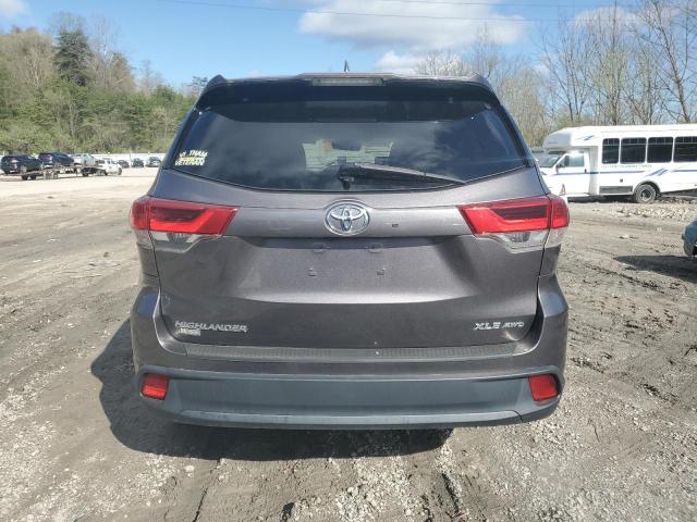  TOYOTA HIGHLANDER 2019 Серый