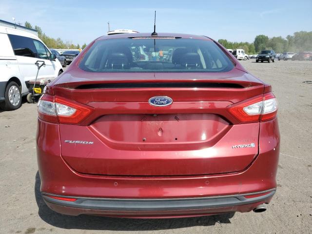  FORD FUSION 2015 Красный