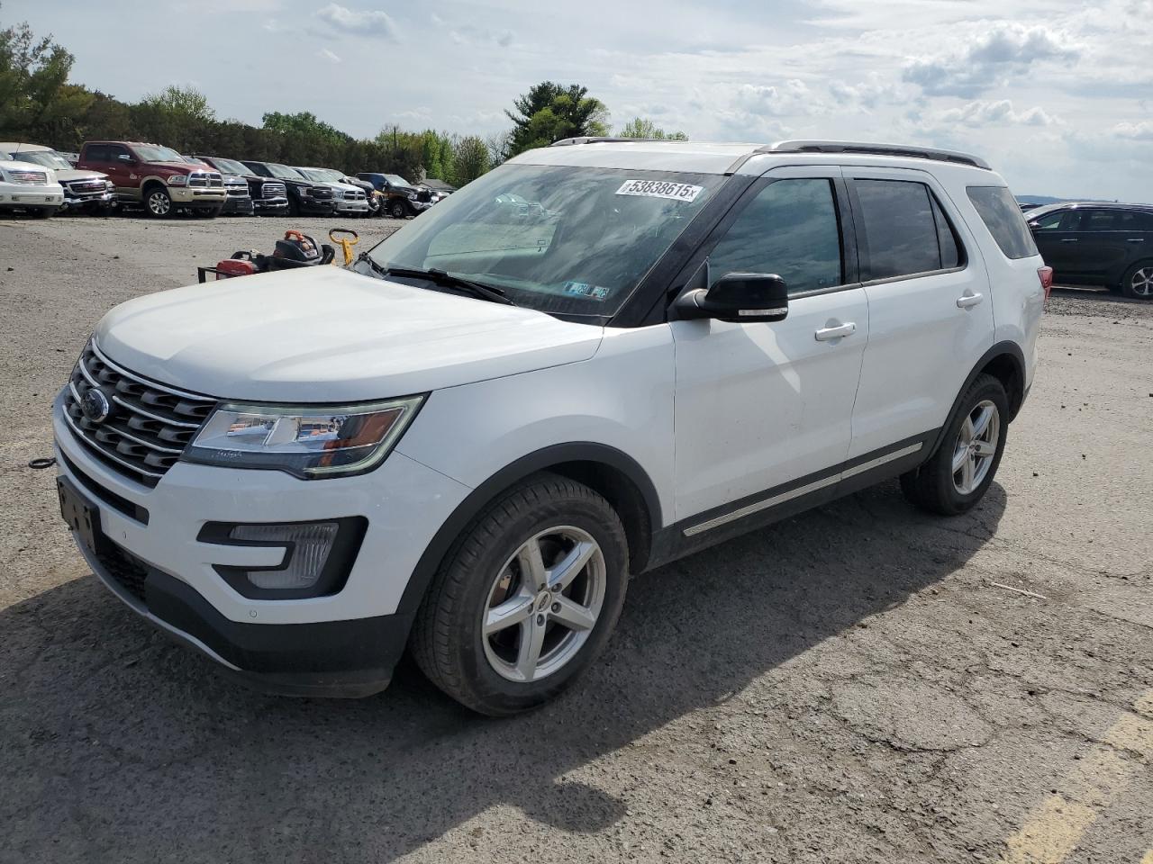 2017 Ford Explorer Xlt na sprzedaż w Pennsburg, PA - Undercarriage