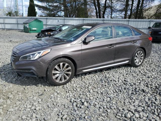 Седаны HYUNDAI SONATA 2017 Коричневый