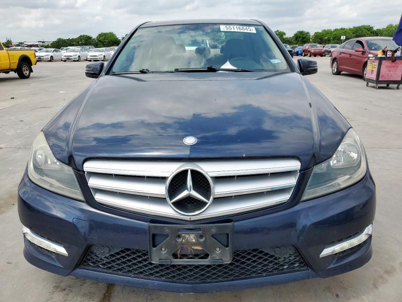 Sedans MERCEDES-BENZ C-CLASS 2013 Granatowy