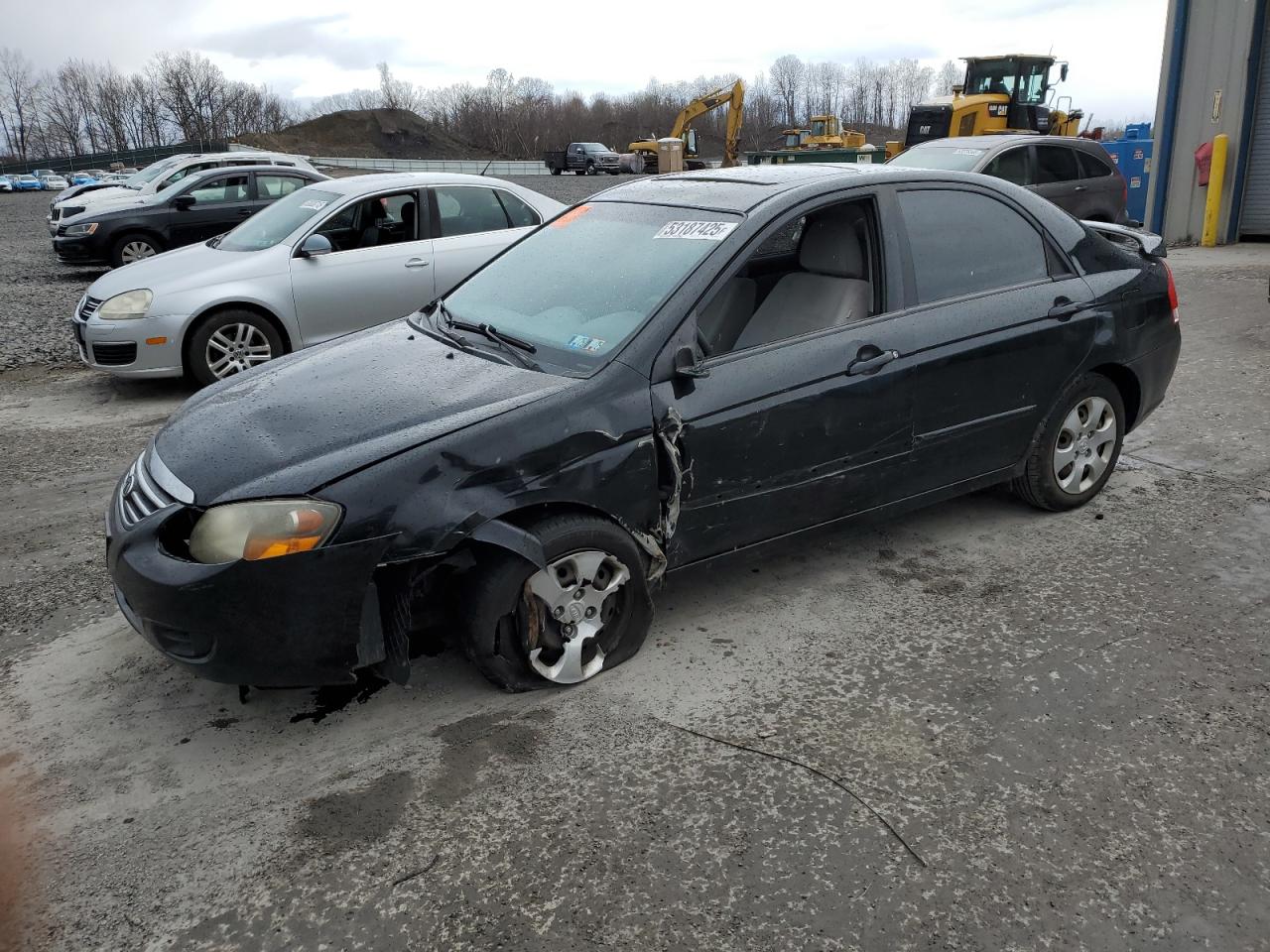 2009 Kia Spectra Ex للبيع في Duryea، PA - Side