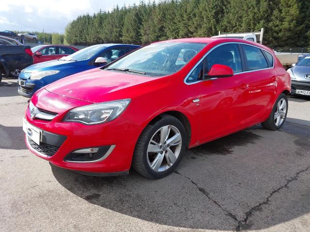 2014 VAUXHALL ASTRA SRI for sale at Copart WHITBURN