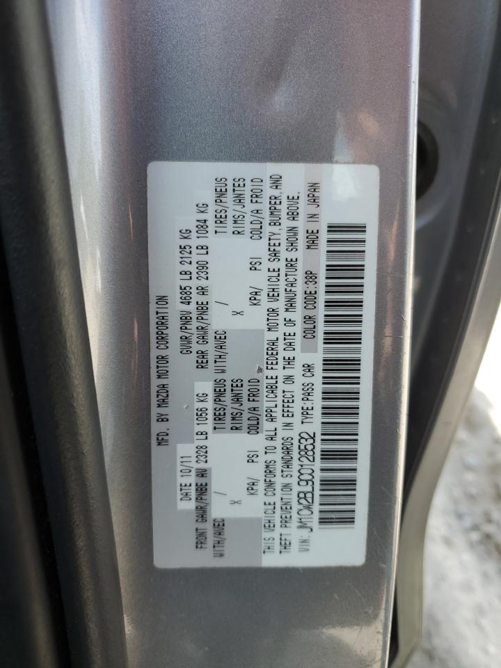 2012 Mazda 5 VIN: JM1CW2BL9C0128532 Lot: 57799045
