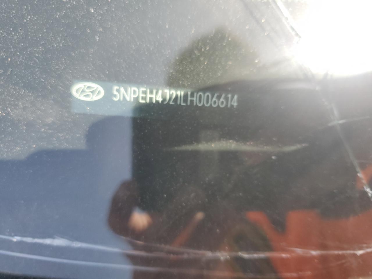 2020 Hyundai Sonata Limited VIN: 5NPEH4J21LH006614 Lot: 53985935