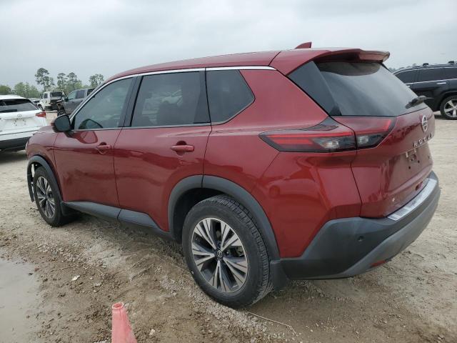  NISSAN ROGUE 2021 Czerwony