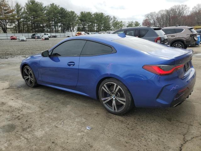  BMW M4 2021 Синий