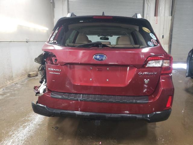  SUBARU OUTBACK 2016 Бургунди