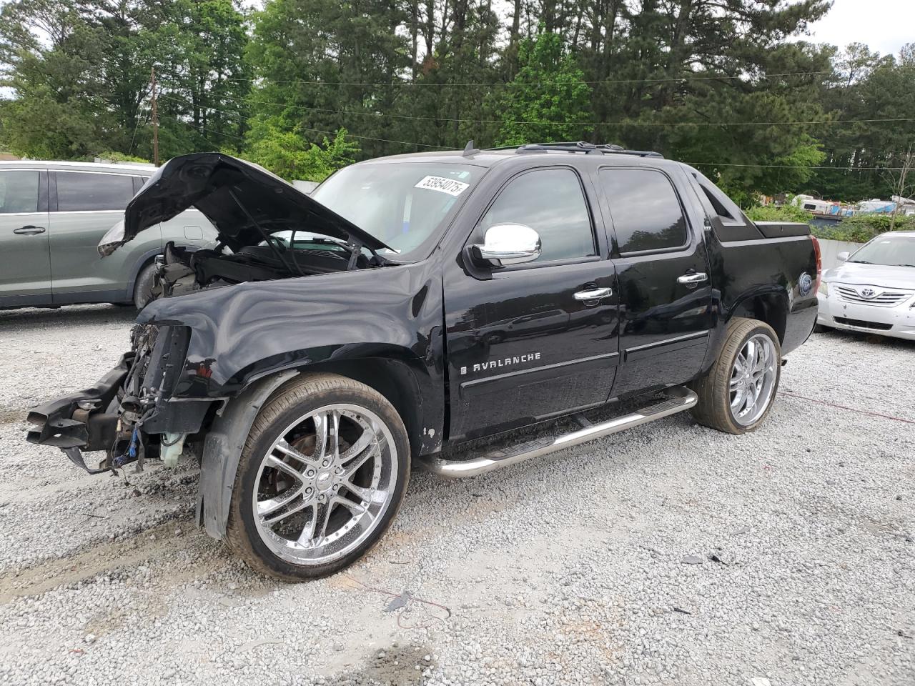 2007 Chevrolet Avalanche K1500 იყიდება Fairburn-ში, GA - Front End