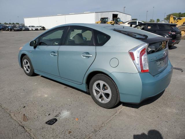  TOYOTA PRIUS 2014 Бирюзовый