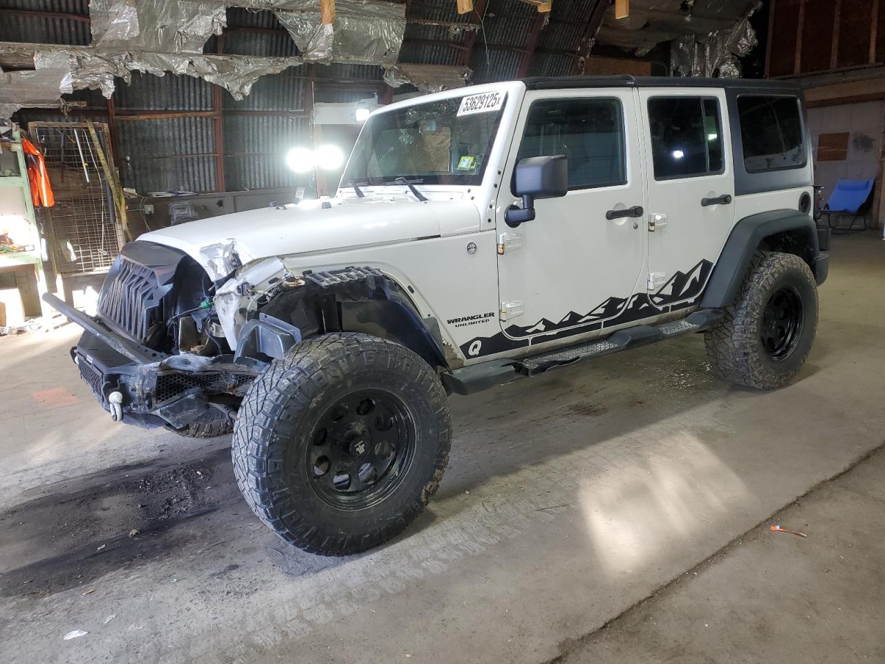 2014 Jeep Wrangler Unlimited Sport იყიდება Albany-ში, NY - Front End