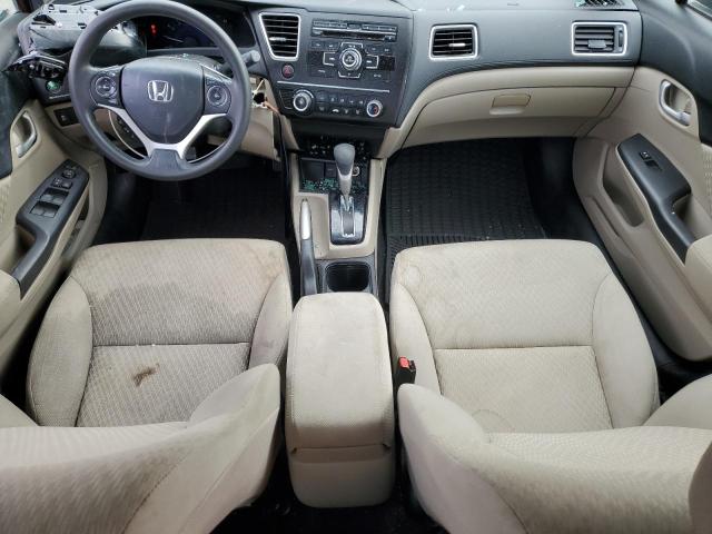 Sedans HONDA CIVIC 2014 Maroon