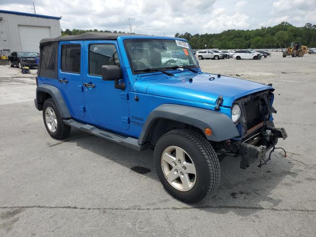  JEEP WRANGLER 2015 Синий