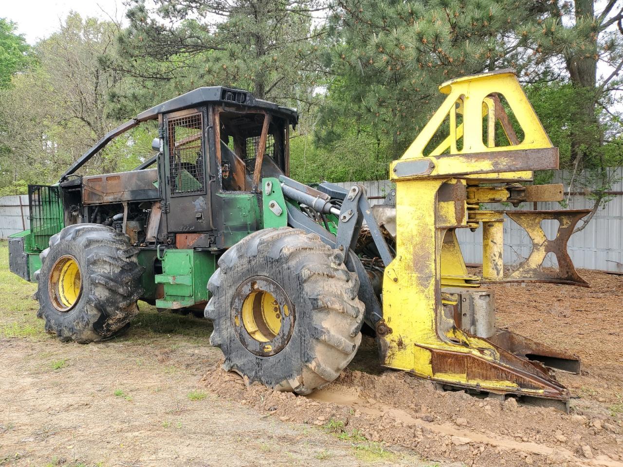 2019 John Deere 843 Feller Buncher for Sale in Shreveport, LA - Burn