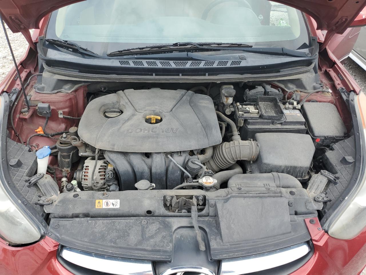 2013 Hyundai Elantra Gls VIN: 5NPDH4AE7DH385528 Lot: 54594795