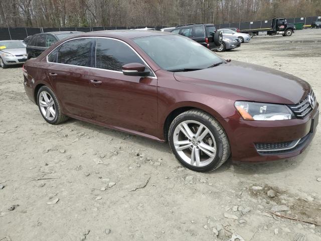  VOLKSWAGEN PASSAT 2014 Burgundy