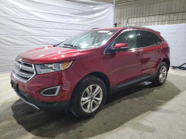Паркетники FORD EDGE 2016 Бордовый