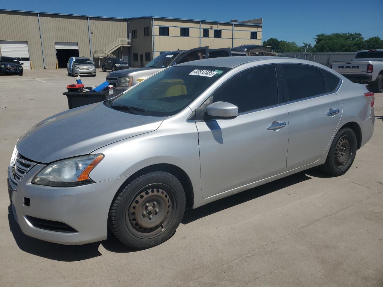 2015 Nissan Sentra S for Sale in Wilmer, TX - Front End
