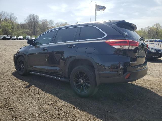  TOYOTA HIGHLANDER 2017 Черный