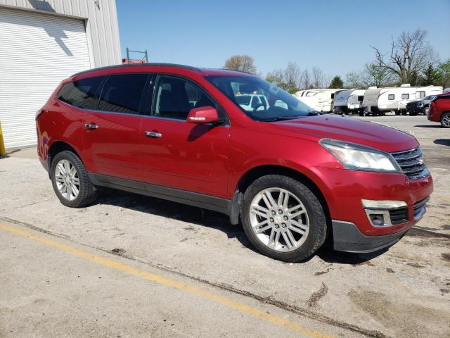  CHEVROLET TRAVERSE 2014 Червоний