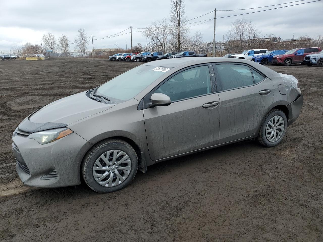 2018 Toyota Corolla L na sprzedaż w Montreal-est, QC - Rear End