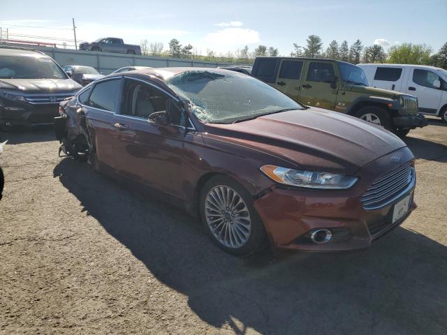 Sedans FORD FUSION 2015 Burgundy