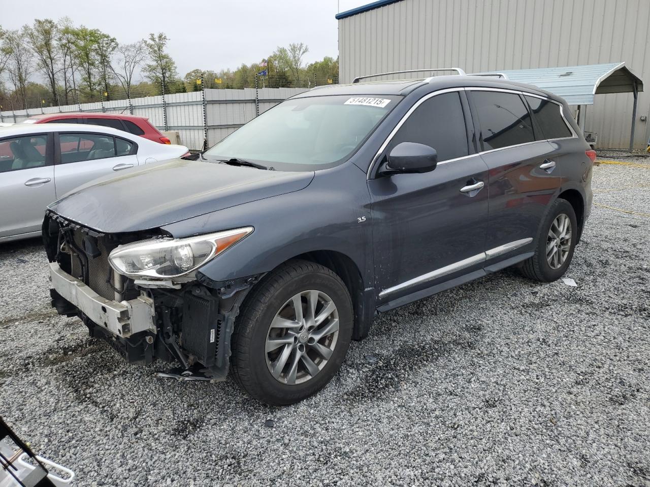 2014 Infiniti Qx60 იყიდება Spartanburg-ში, SC - Front End