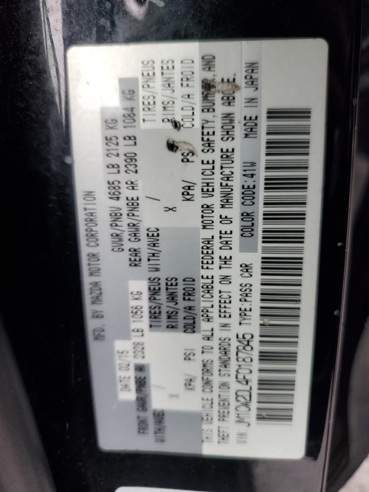 2015 Mazda 5 Grand Touring VIN: JM1CW2DL4F0187845 Lot: 51895575