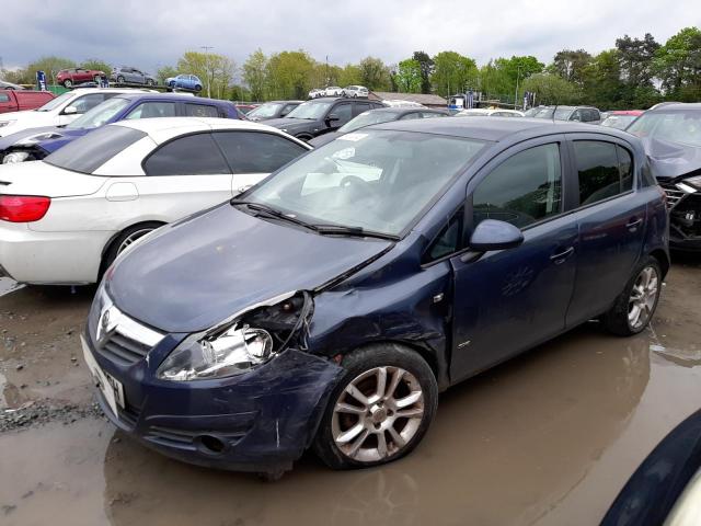 2009 VAUXHALL CORSA SXI for sale at Copart WOLVERHAMPTON