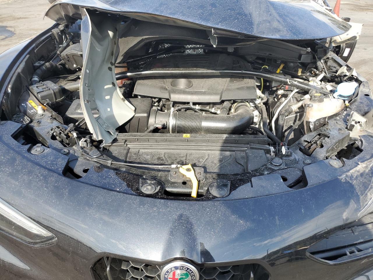 2021 Alfa Romeo Stelvio Ti VIN: ZASPAKBN6M7D18774 Lot: 52244905