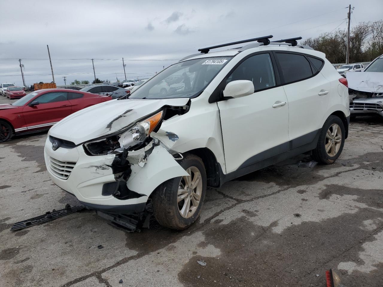 2011 Hyundai Tucson Gls للبيع في Oklahoma City، OK - Front End