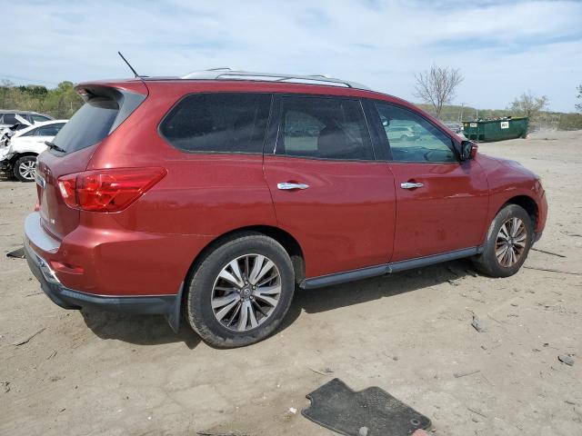  NISSAN PATHFINDER 2017 Czerwony