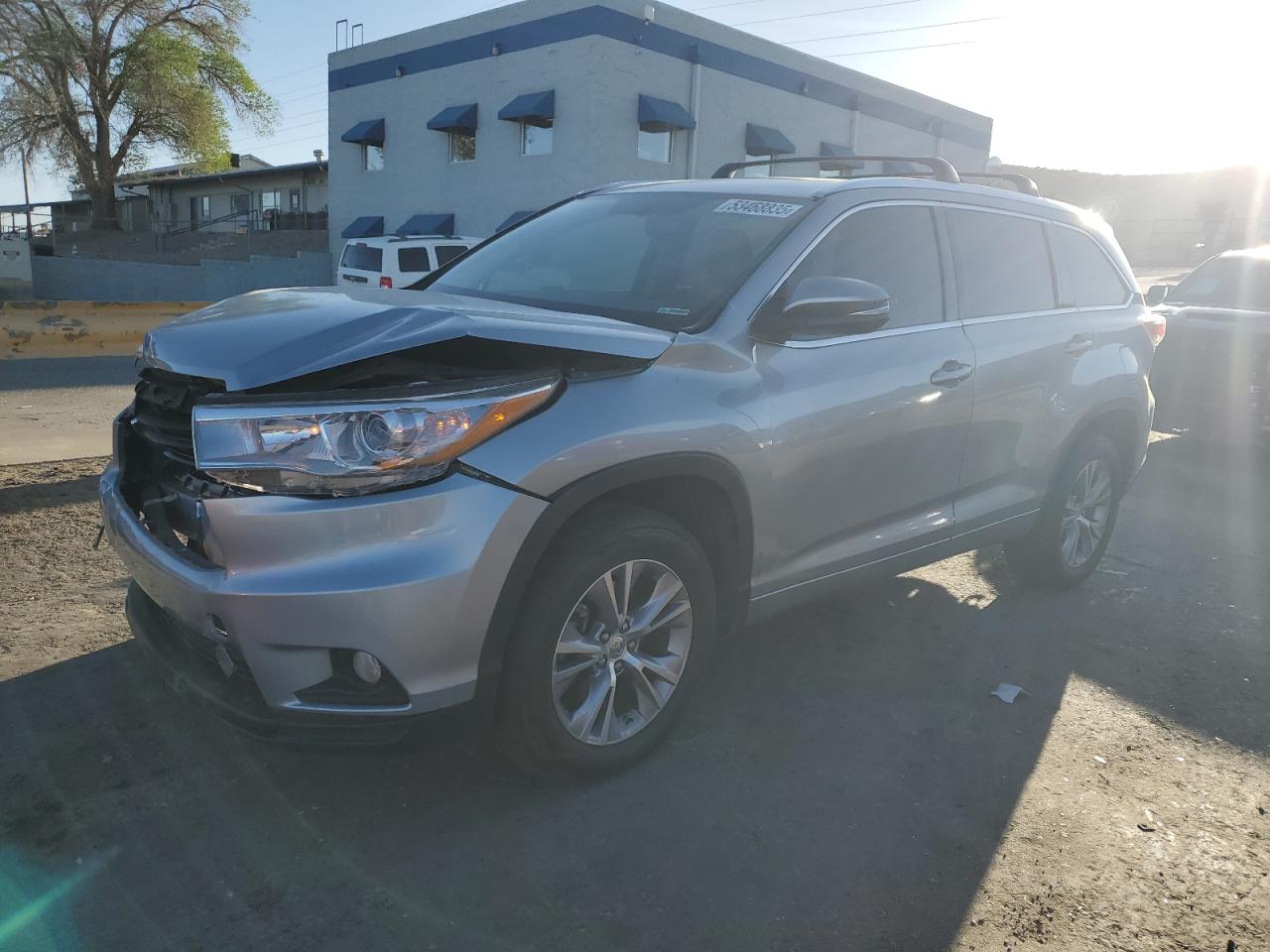 2015 Toyota Highlander Xle იყიდება Albuquerque-ში, NM - Front End
