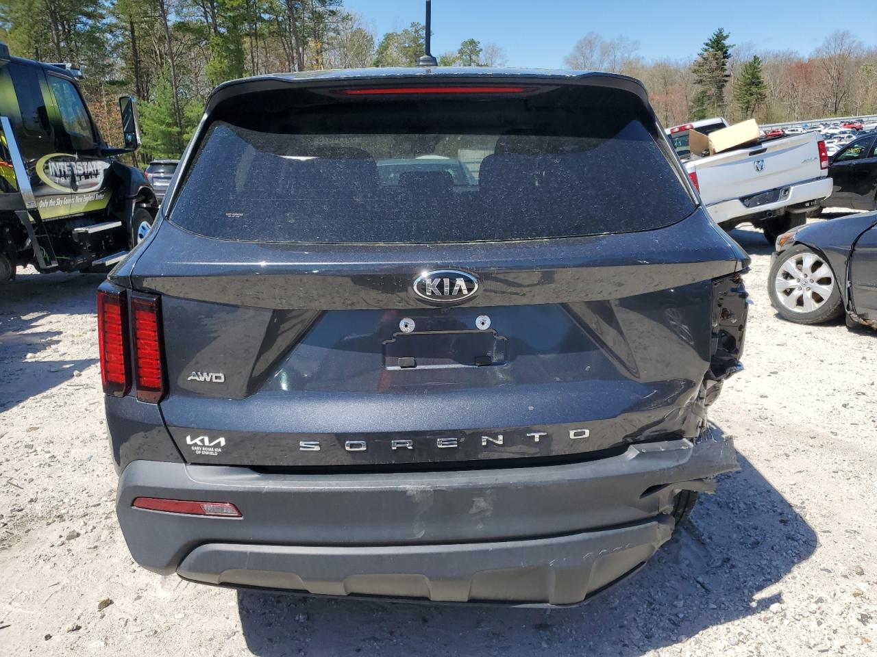 2021 Kia Sorento Lx VIN: 5XYRGDLC4MG073856 Lot: 55114875