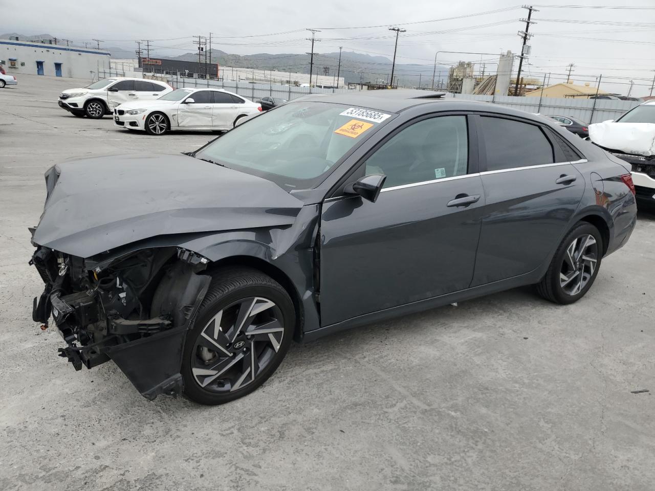 2024 Hyundai Elantra Sel for Sale in Sun Valley, CA - Front End