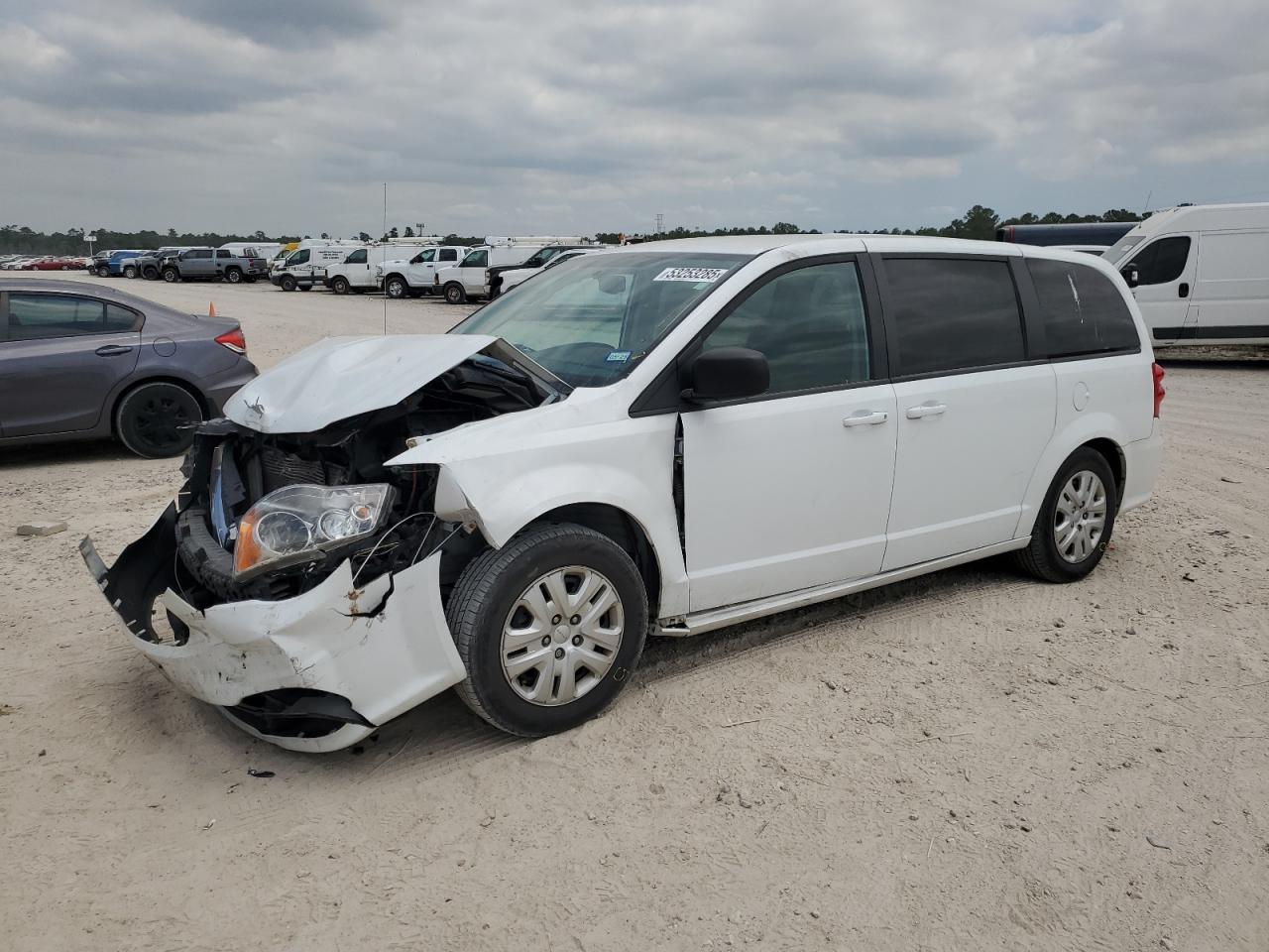 2018 Dodge Grand Caravan Se იყიდება Houston-ში, TX - Front End