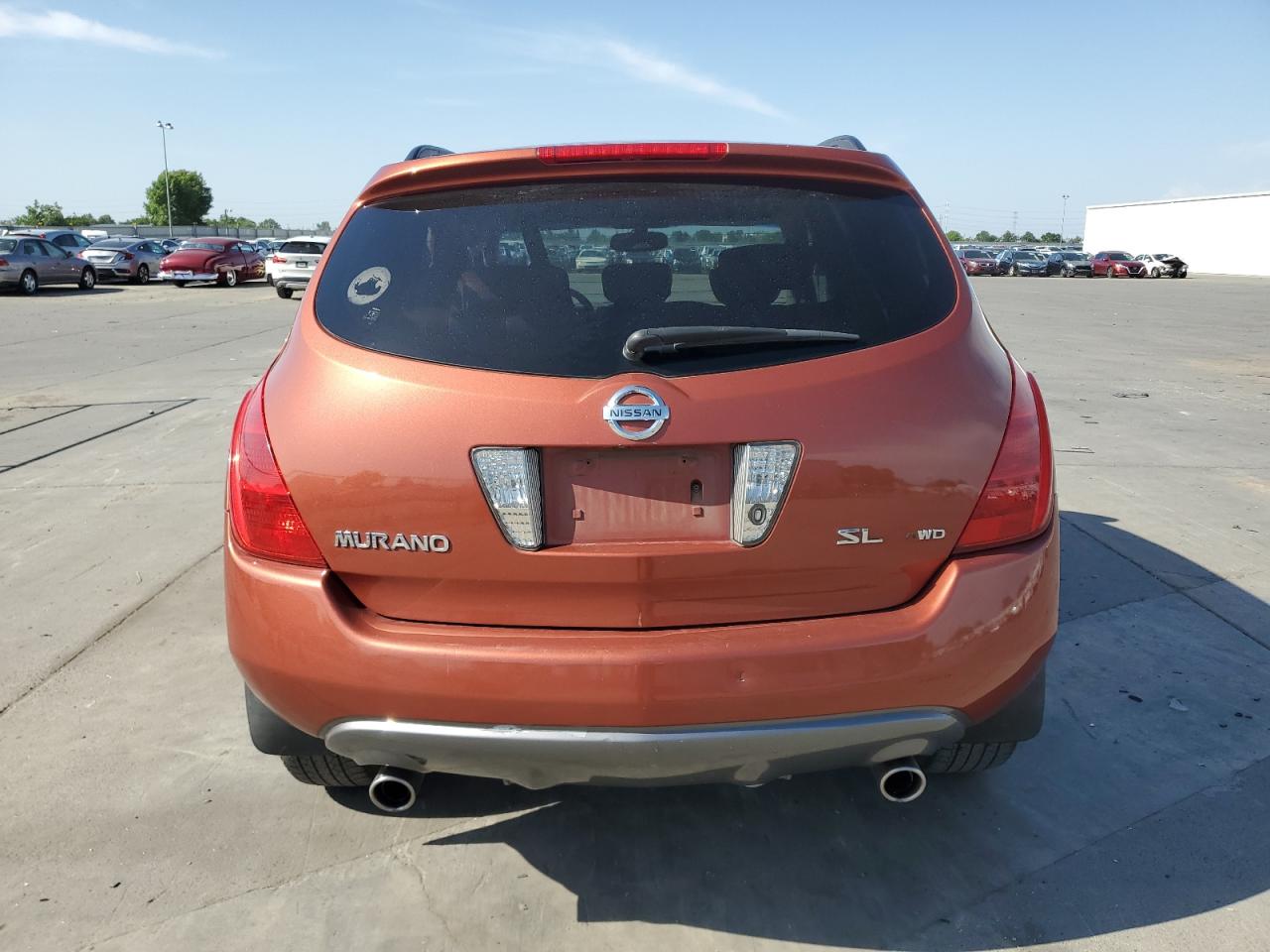 2005 Nissan Murano Sl VIN: JN8AZ08W15W416599 Lot: 55290555