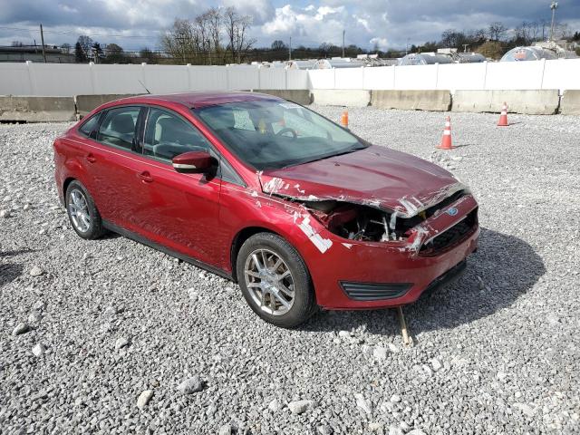 Sedans FORD FOCUS 2015 Red