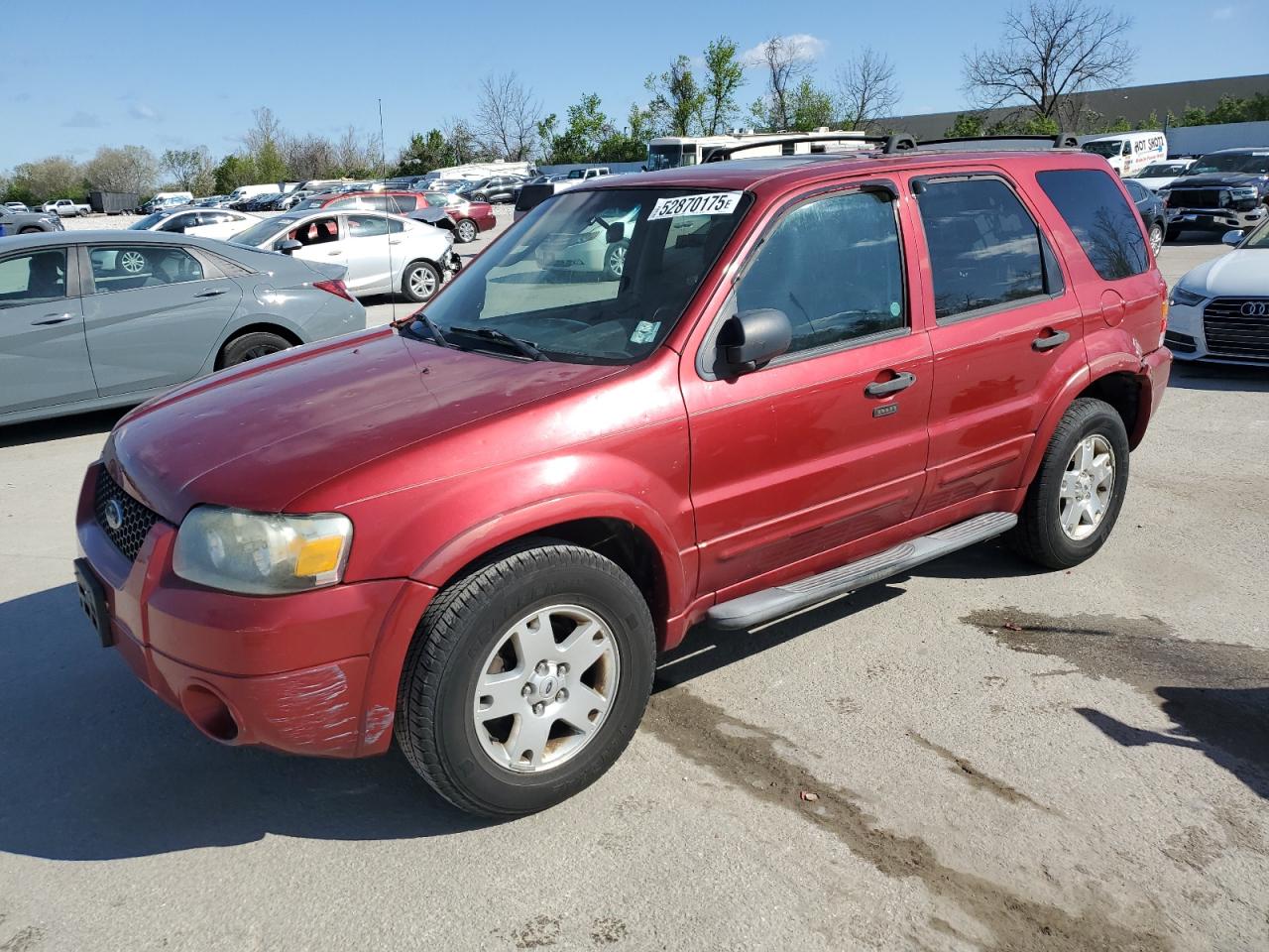 2007 Ford Escape Xlt zu verkaufen in Bridgeton, MO - Hail