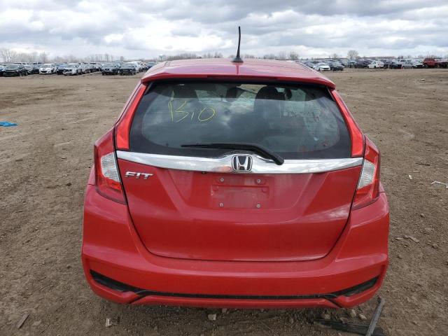  HONDA FIT 2018 Червоний