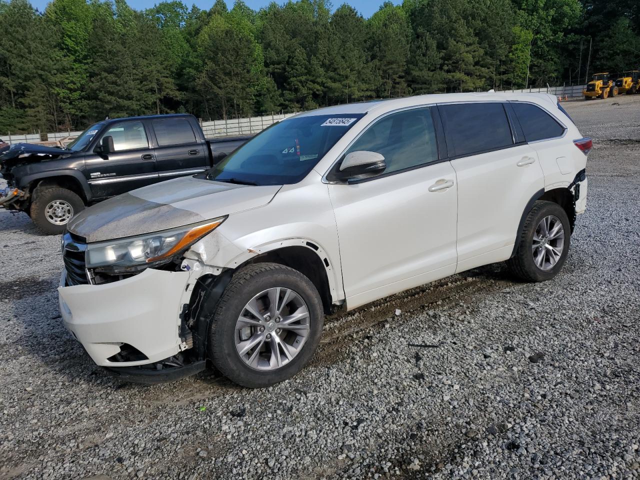 2015 Toyota Highlander Xle للبيع في Gainesville، GA - All Over