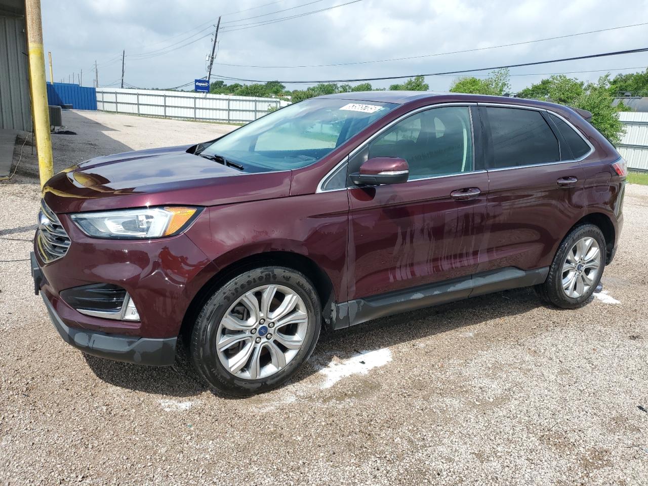 2021 Ford Edge Titanium продається в Houston, TX - Mechanical