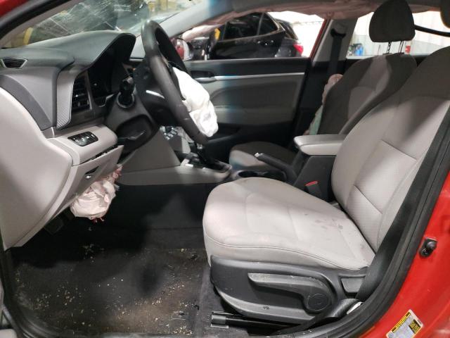  HYUNDAI ELANTRA 2020 Красный