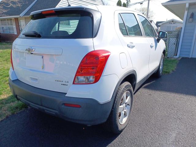 Parquets CHEVROLET TRAX 2016 White
