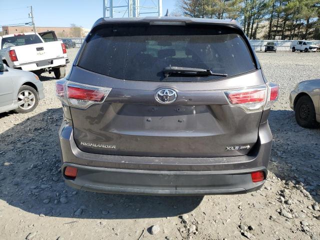  TOYOTA HIGHLANDER 2014 Gray