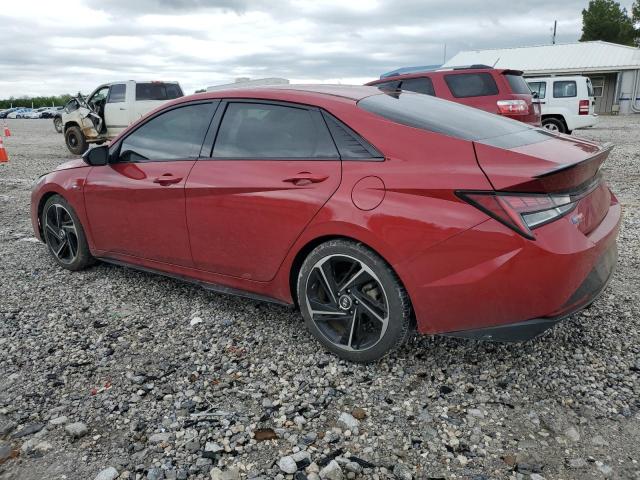  HYUNDAI ELANTRA 2022 Red