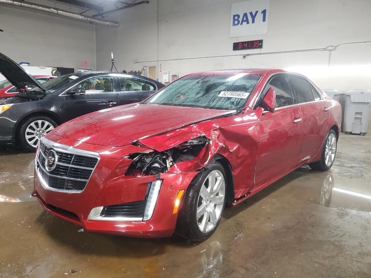 2014 Cadillac Cts Premium Collection продається в Elgin, IL - Front End