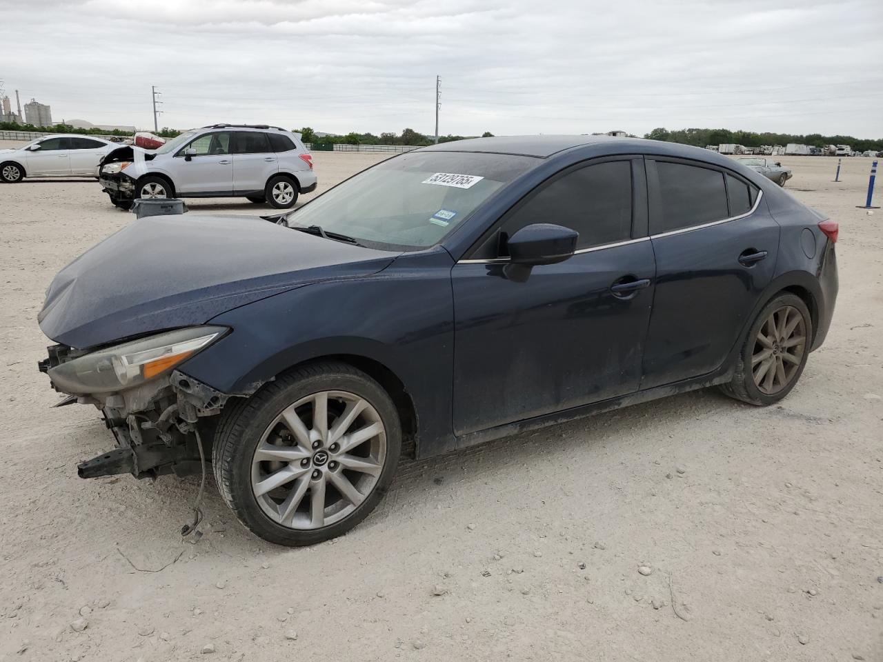 2017 Mazda 3 Touring na sprzedaż w New Braunfels, TX - Front End